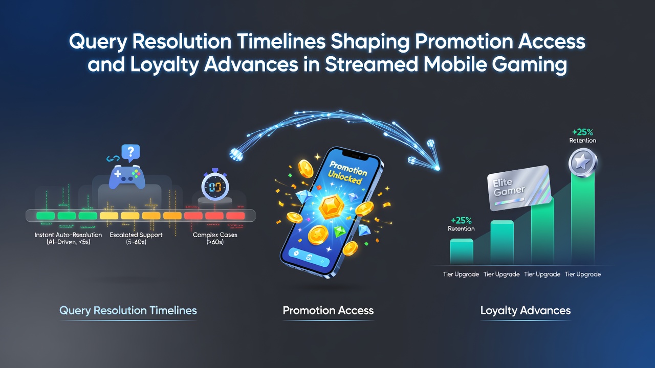 Loyalty dashboard on mobile screen displaying tier progress, resolved support tickets, and unlocked promotion indicators
